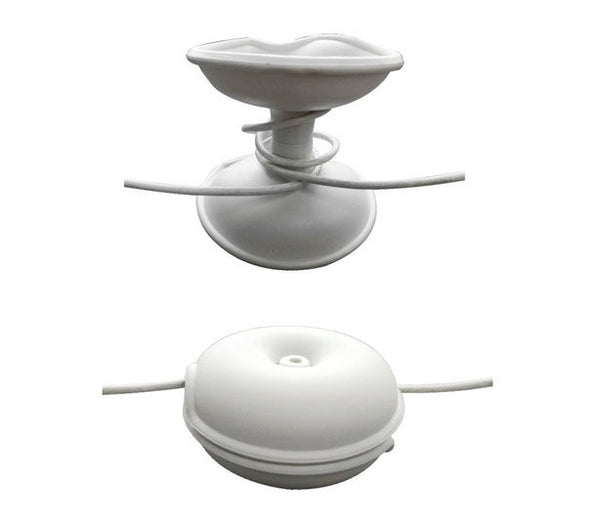 Cable tidy in white